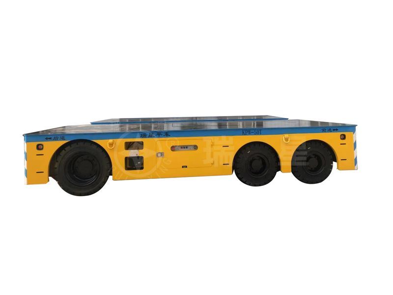 50噸輪胎式無(wú)軌電動(dòng)平車